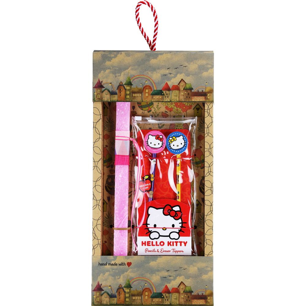 Λαμπάδα Μολύβι - Γόμα - Hello Kitty