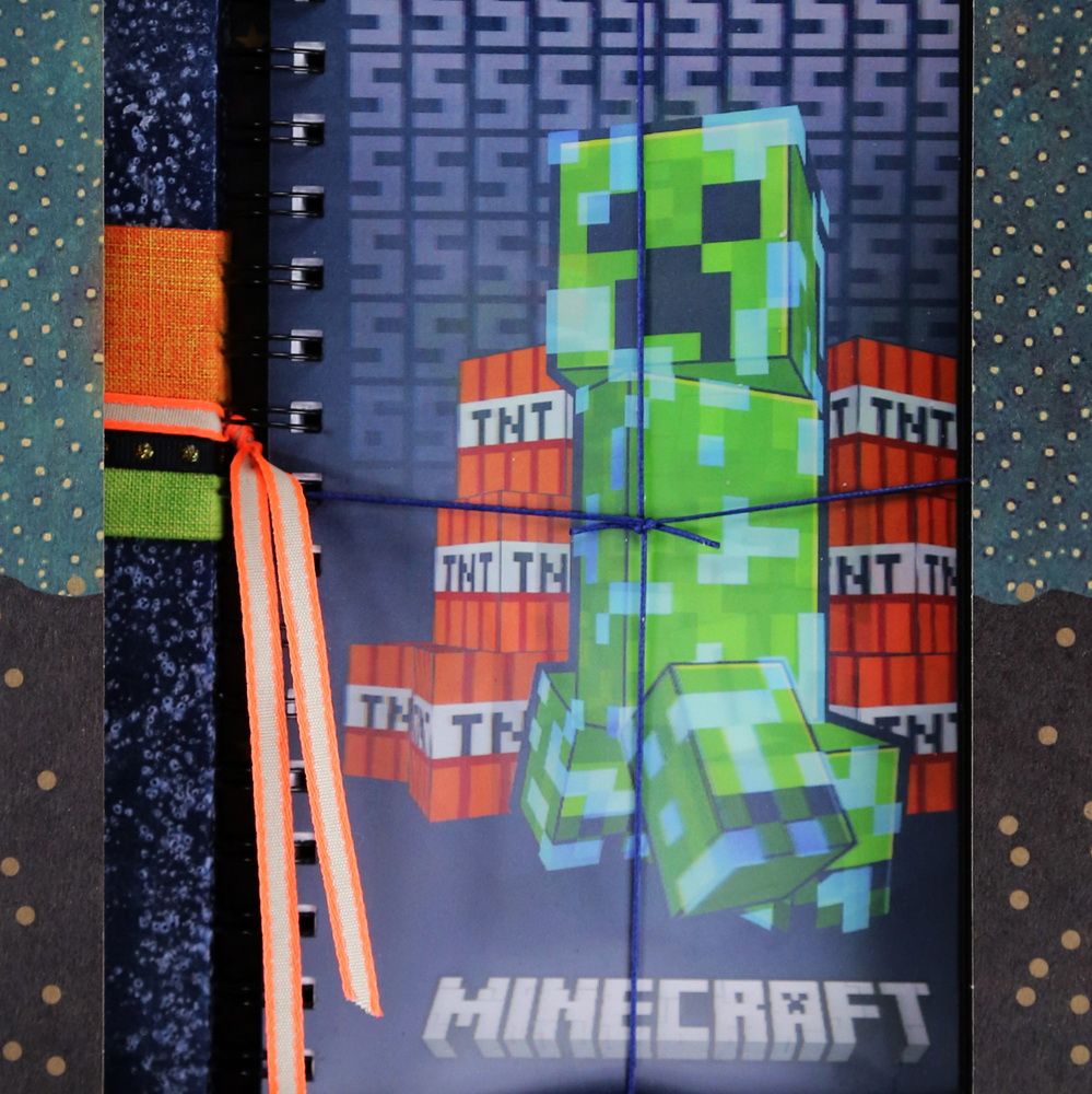 Λαμπάδα Τετράδιο σπιράλ - MINECRAFT