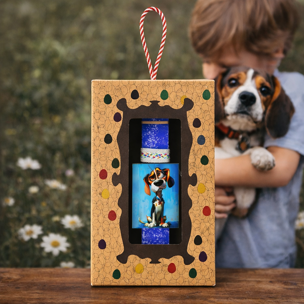 Λαμπάδα Μαγνητάκι pet - Σκύλος Ruby