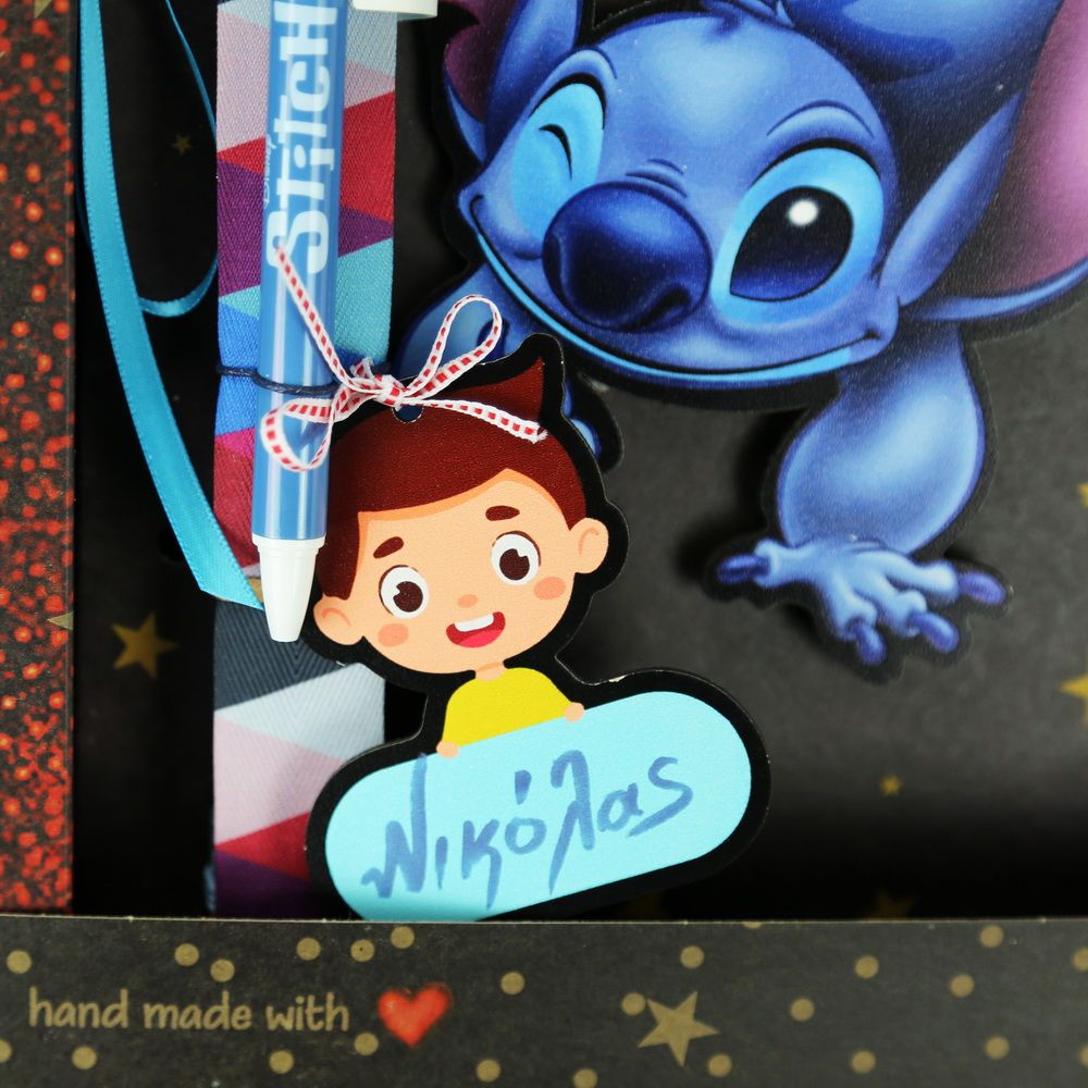 Ξύλινη Ετικέτα αγόρι 7,5x6,5εκ.