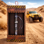 Λαμπάδα Μπρελόκ on wheels - Τζιπ