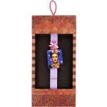 Λαμπάδα Basic -Frida Kahlo - Μπλε