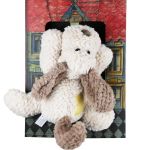 Λαμπάδα Λούτρινο σκυλάκι heart - Gold