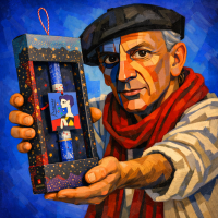 Φωτογραφία από Λαμπάδα Πίνακας Ζωγραφικής - Picasso