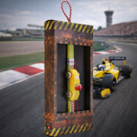 Φωτογραφία από Λαμπάδα Αγωνιστικό ξύλινο - Κίτρινο