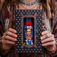 Λαμπάδα 20 Μαγνητάκι Frida - Μπλε Φωτογραφία από Λαμπάδα 20 Μαγνητάκι Frida - Μπλε