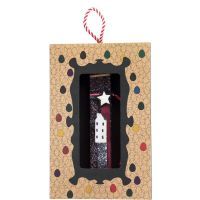 Φωτογραφία από Λαμπάδα 20 εκ.Σπιτάκι 3όροφο - Σοκολά 