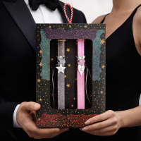 Φωτογραφία από Λαμπάδα (lg) Πορσελάνινο στολίδι για δύο - Αστέρι & Καρδιά