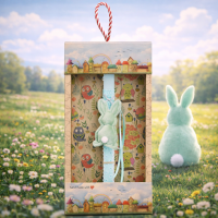 Φωτογραφία από Λαμπάδα Κούνελος βελούδο - Σιέλ