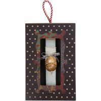 Φωτογραφία από Λαμπάδα Αυγό ζωγραφισμένο πουλί - Κρεμ