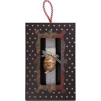 Φωτογραφία από Λαμπάδα Αυγό ζωγραφισμένο πουλί - Μπεζ