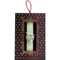 Λαμπάδα Καρδιά φλοράλ μικρή - βεραμάν Φωτογραφία από Λαμπάδα Καρδιά φλοράλ μικρή - βεραμάν