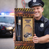 Λαμπάδα Μοντέλο ξύλινο pull back - Αστυνομικό Φωτογραφία από Λαμπάδα Μοντέλο ξύλινο pull back - Αστυνομικό