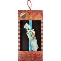 Λαμπάδα Καρδιά φλοράλ - Τιρκουάζ Φωτογραφία από Λαμπάδα Καρδιά φλοράλ - Τιρκουάζ