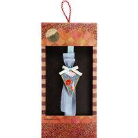 Λαμπάδα Καρδιά φλοράλ - Πετρόλ Φωτογραφία από Λαμπάδα Καρδιά φλοράλ - Πετρόλ