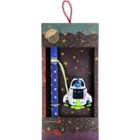 Φωτογραφία από Λαμπάδα ROCKET SPACE - πύραυλος green