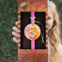 Φωτογραφία από Λαμπάδα Πριγκίπισσα - με σκυλάκι