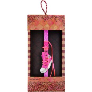 Λαμπάδα Παπούτσι - Φούξια