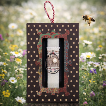 Λαμπάδα Αυγό συρμάτινο - μέλισσα