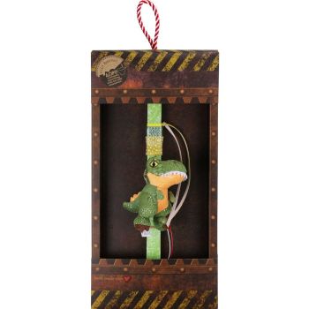 Λαμπάδα Δεινόσαυρος μπρελόκ - Πράσινος