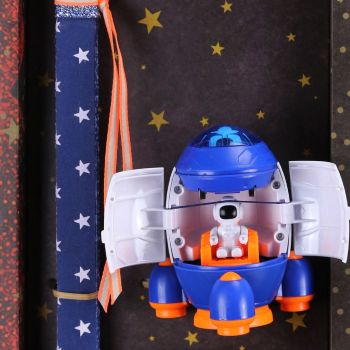 Λαμπάδα ROCKET SPACE - ZERO orange