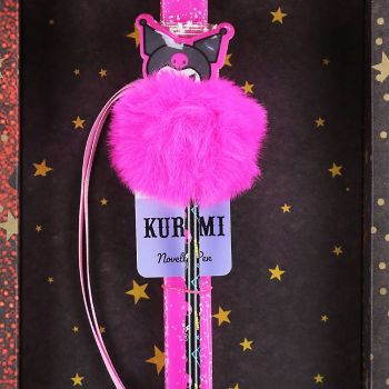 Λαμπάδα Στυλό Pom Pom - Kuromi pink