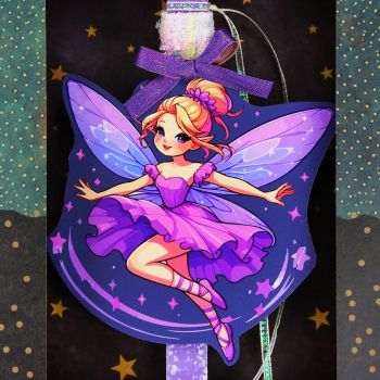 Λαμπάδα Νεράιδα - Purple