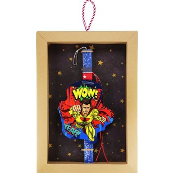 Λαμπάδα Κάδρο Super Hero - WOW