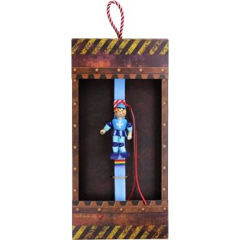 Λαμπάδα Ιππότης ξύλινος - Σιέλ