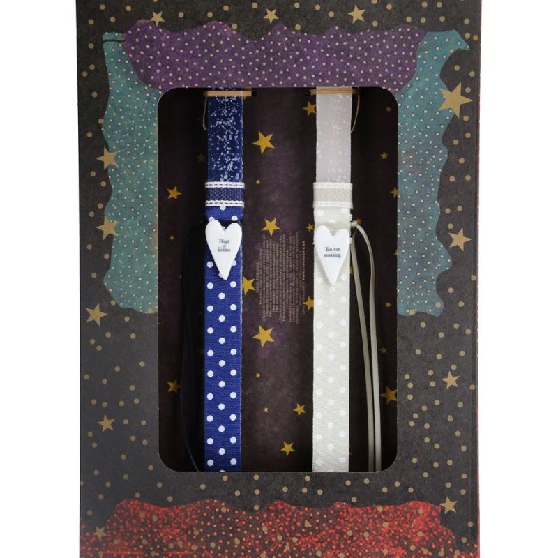 Λαμπάδα (lg) Πορσελάνινο στολίδι για δύο - Καρδιές Φωτογραφία από Λαμπάδα (lg) Πορσελάνινο στολίδι για δύο - Καρδιές