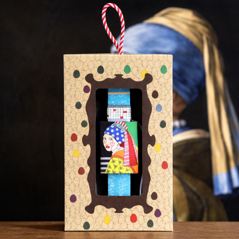 Λαμπάδα Μαγνητάκι Art - Κορίτσι με σκουλαρίκι Φωτογραφία από Λαμπάδα Μαγνητάκι Art - Κορίτσι με σκουλαρίκι