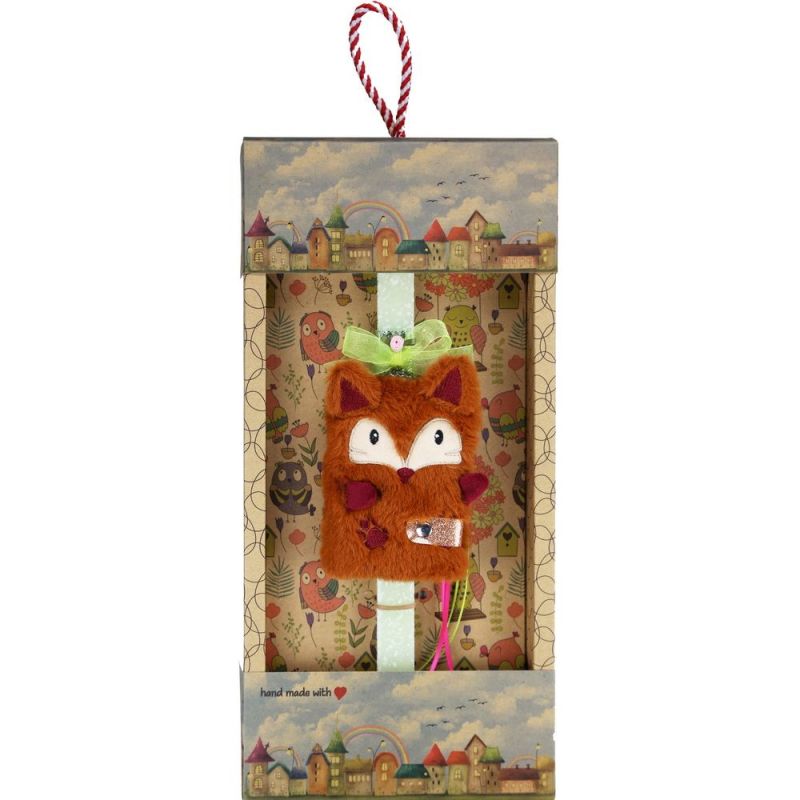 Φωτογραφία από Λαμπάδα Μπλοκ λούτρινο - Ελαφάκι