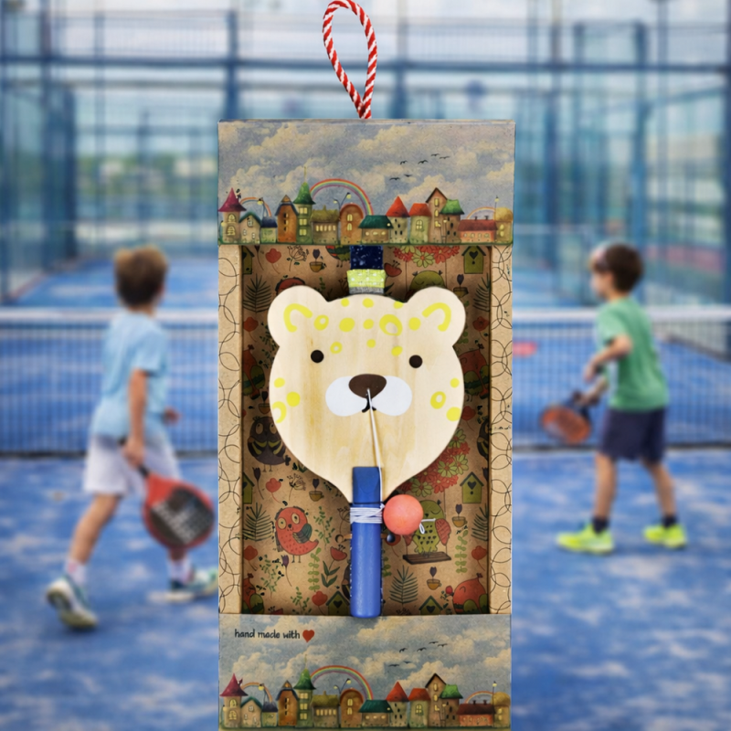 Λαμπάδα Ρακέτα ζωάκι - Τίγρης Φωτογραφία από Λαμπάδα Ρακέτα ζωάκι - Τίγρης