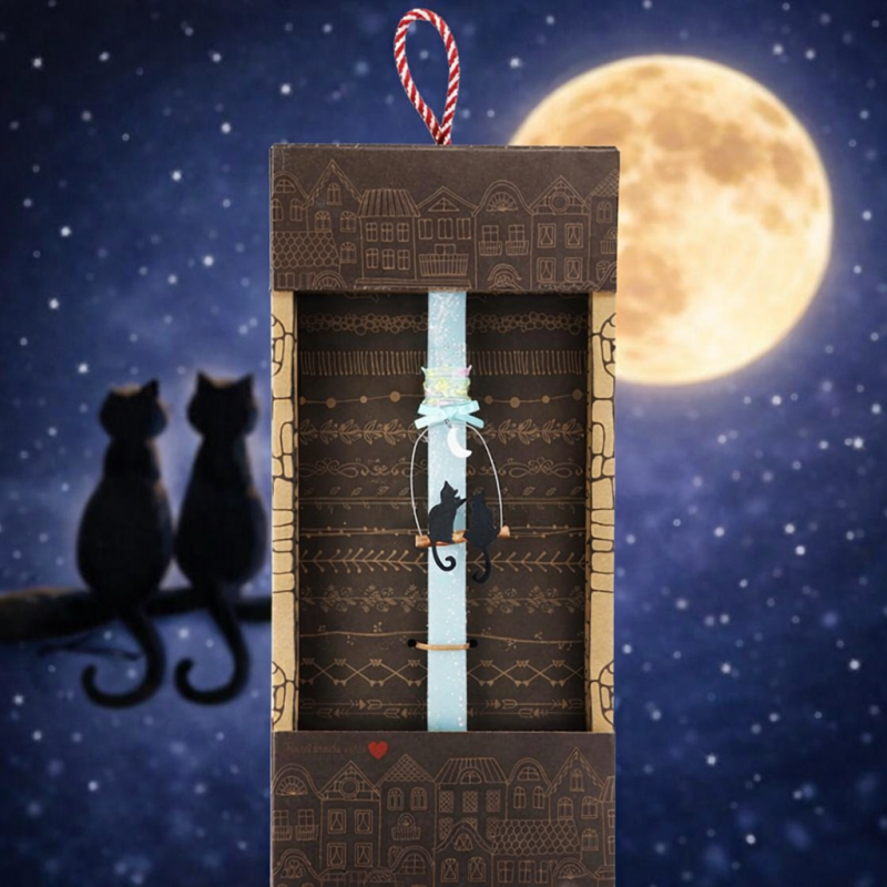 Φωτογραφία από Λαμπάδα Γατούλες στο φεγγάρι - Σιέλ