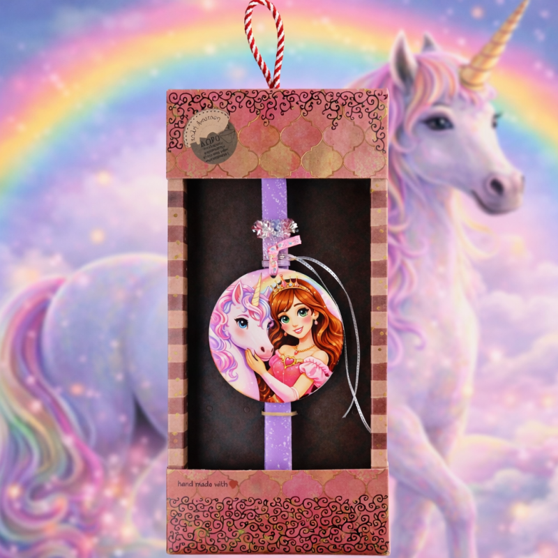 Φωτογραφία από Λαμπάδα Πριγκίπισσα - με μονόκερο