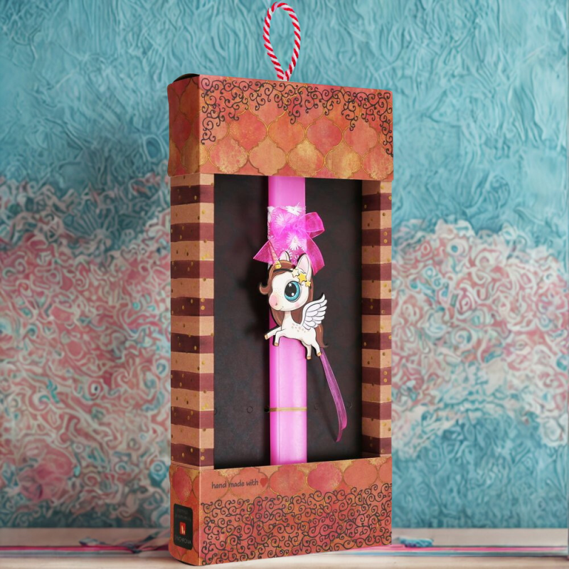 Λαμπάδα Basic -Μονόκερος με φτερά Φωτογραφία από Λαμπάδα Basic -Μονόκερος με φτερά