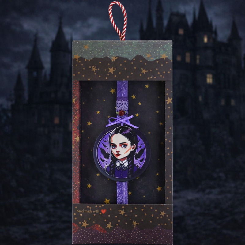 Φωτογραφία από Λαμπάδα Κόρη της νύχτας - Μωβ